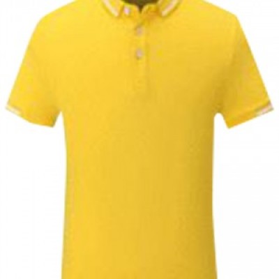 SKP026 Manufacturing short-sleeved POLO shirt Fashion design color collar POLO shirt POLO shirt center detail view-3